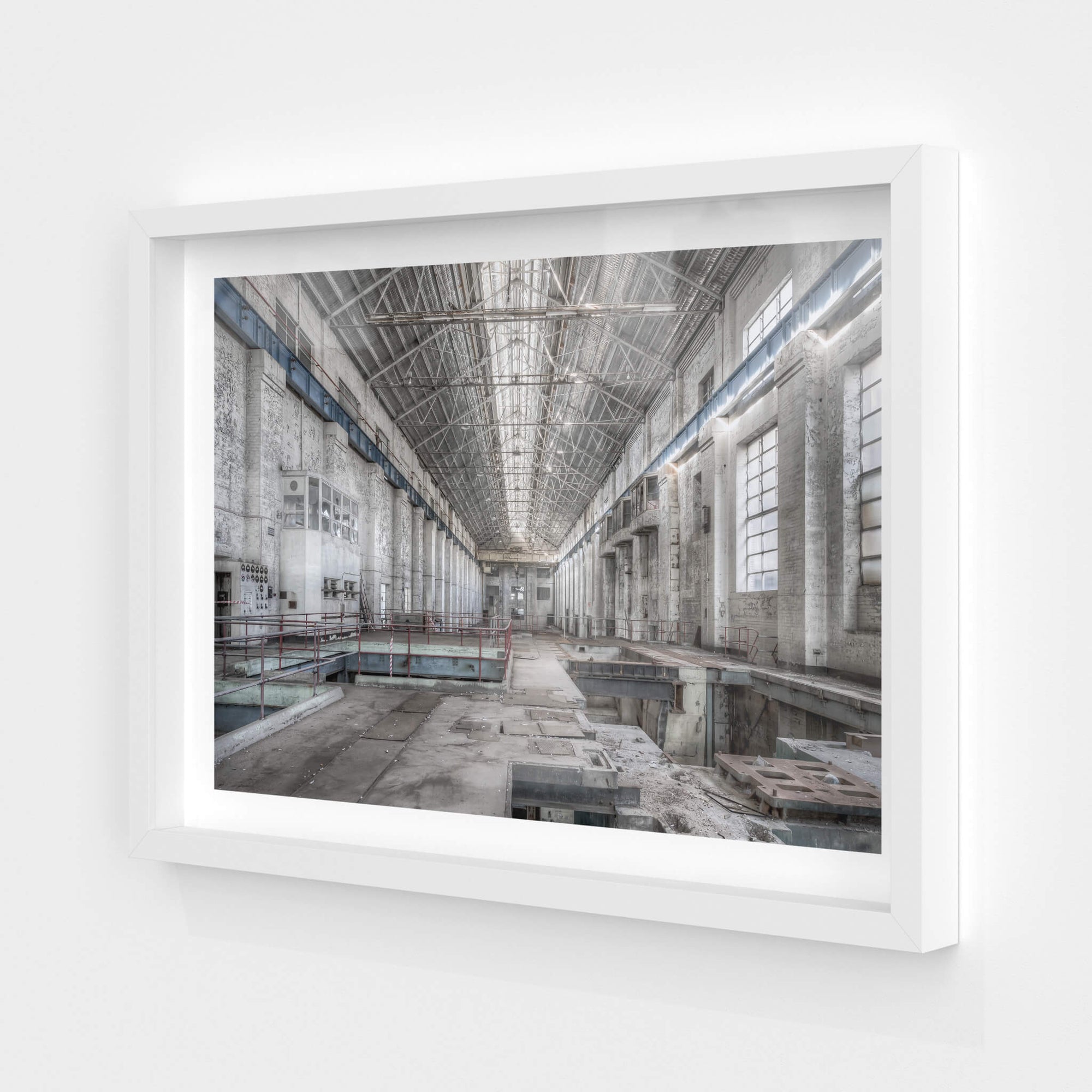 Turbine Hall Facing South | White Bay Power Station Fine Art Print - Lost Collective Shop