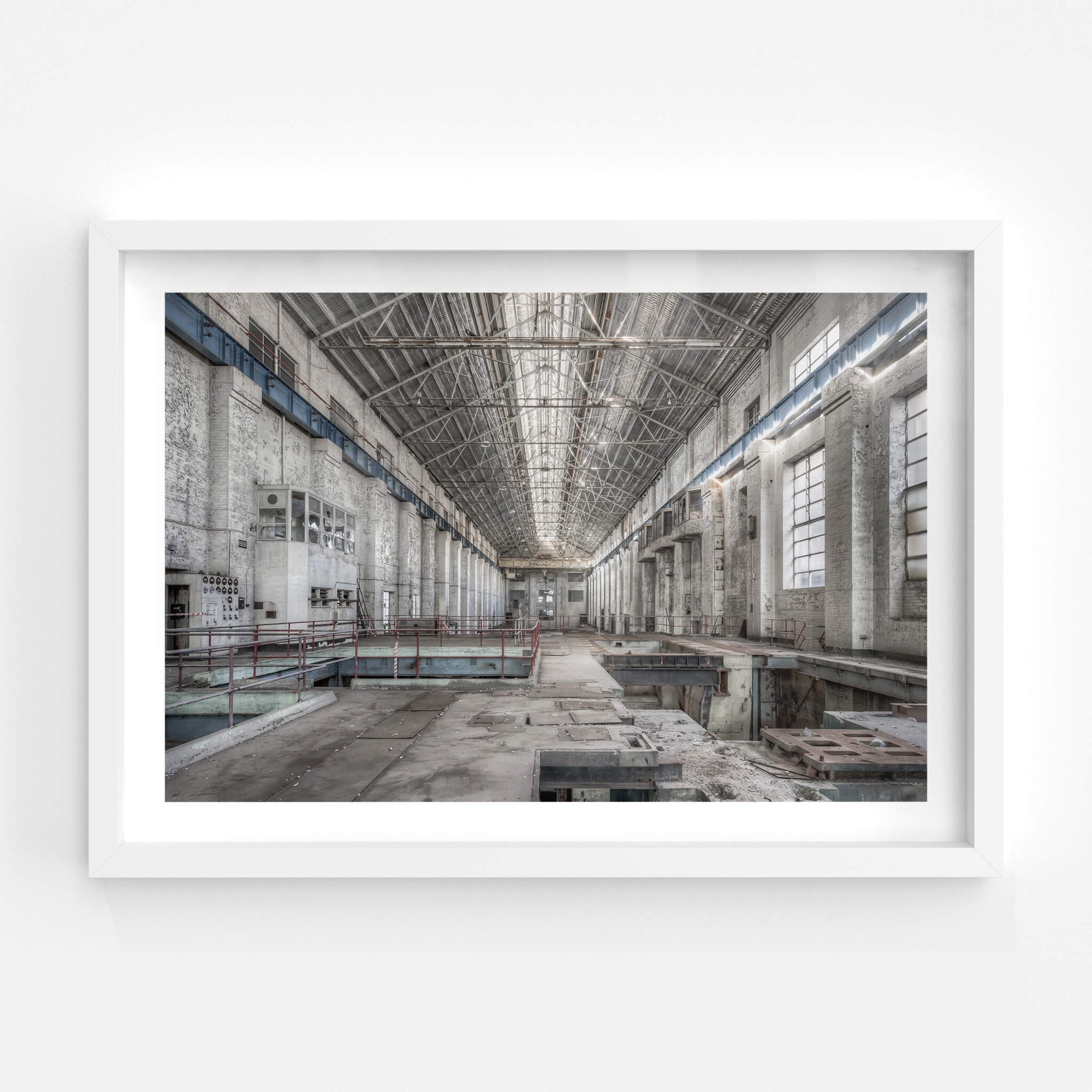 Turbine Hall Facing South | White Bay Power Station Fine Art Print - Lost Collective Shop