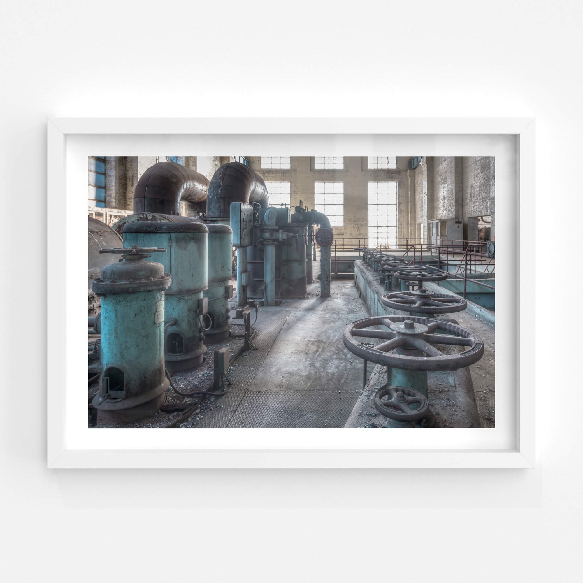 Valve Nest | White Bay Power Station Fine Art Print - Lost Collective Shop