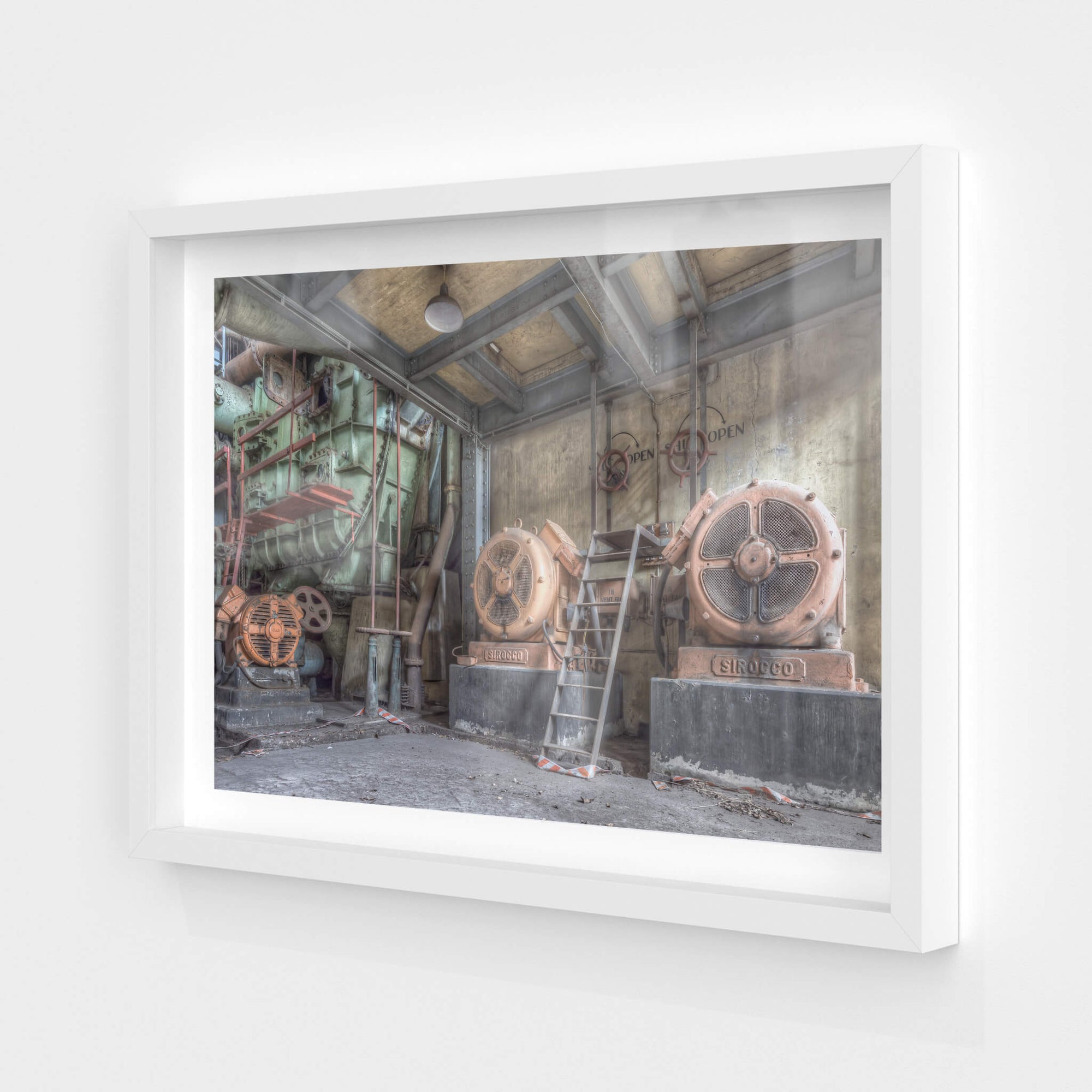 Vent Fans | White Bay Power Station Fine Art Print - Lost Collective Shop